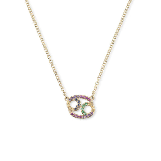 Cancer Zodiac Necklace