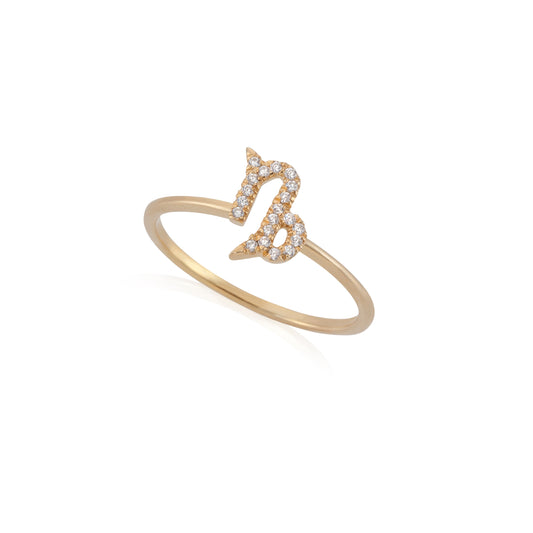 Capricorn Zodiac Ring