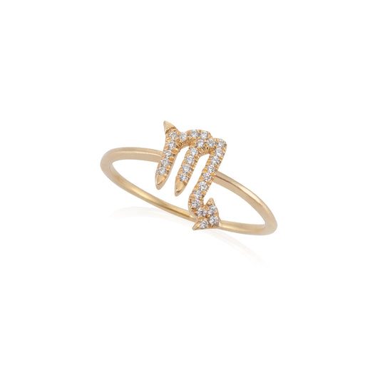 Scorpio Zodiac Ring