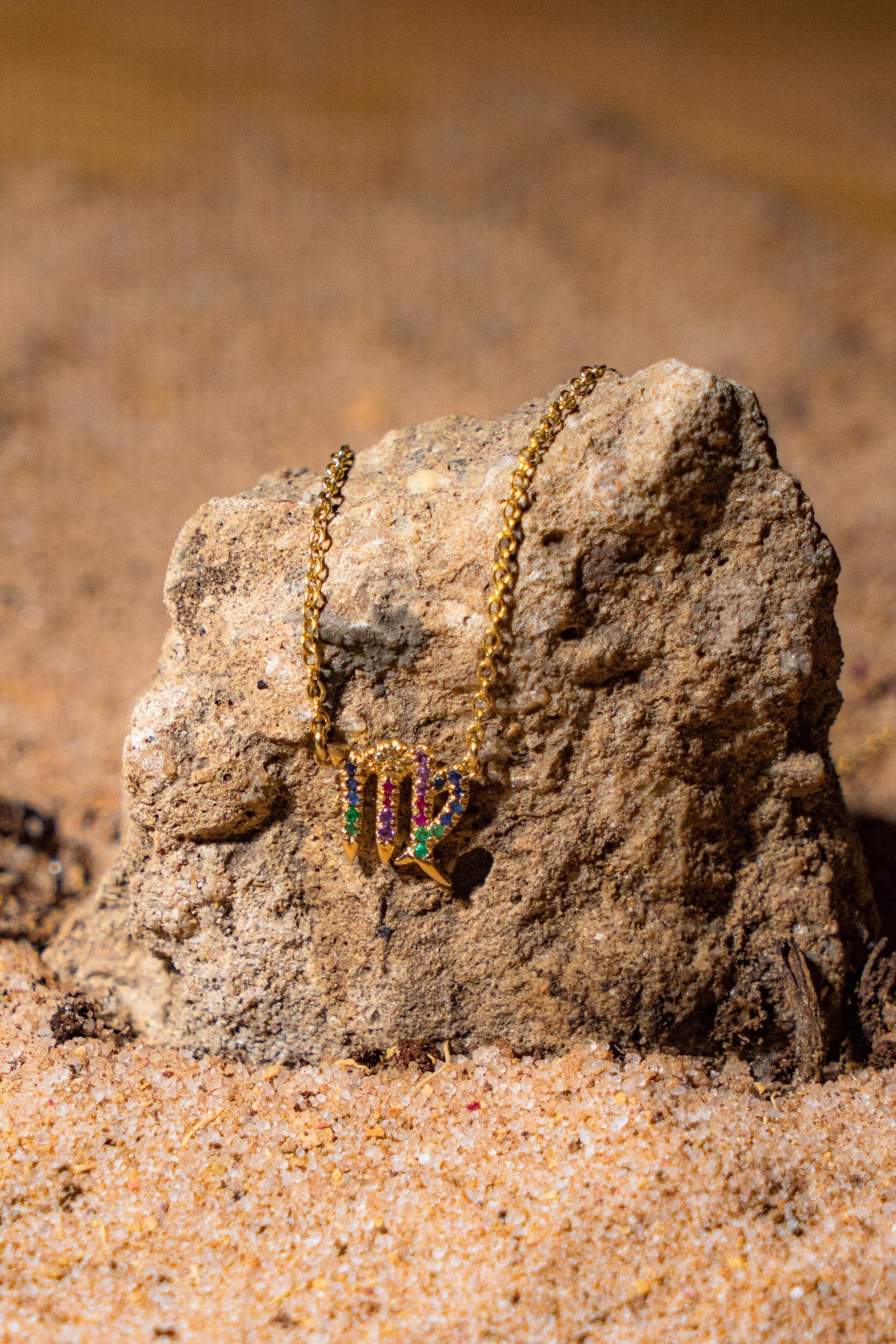 Virgo Zodiac Necklace