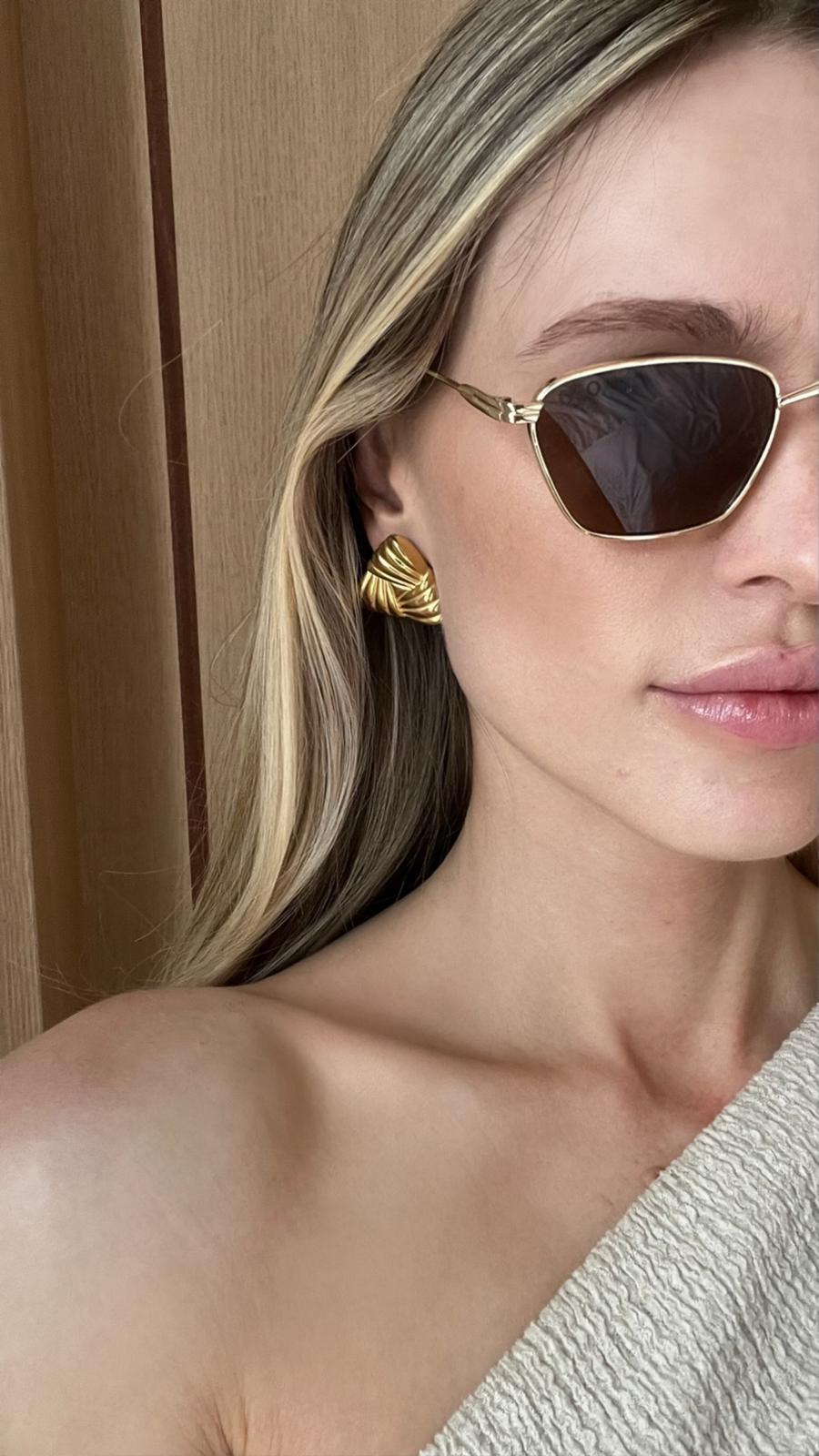 Vintage Triangle Earrings