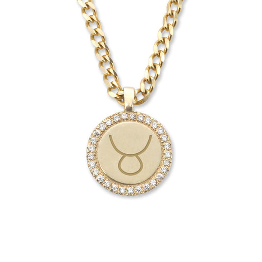 TAURUS ZODIAC COIN GOURMET Necklace