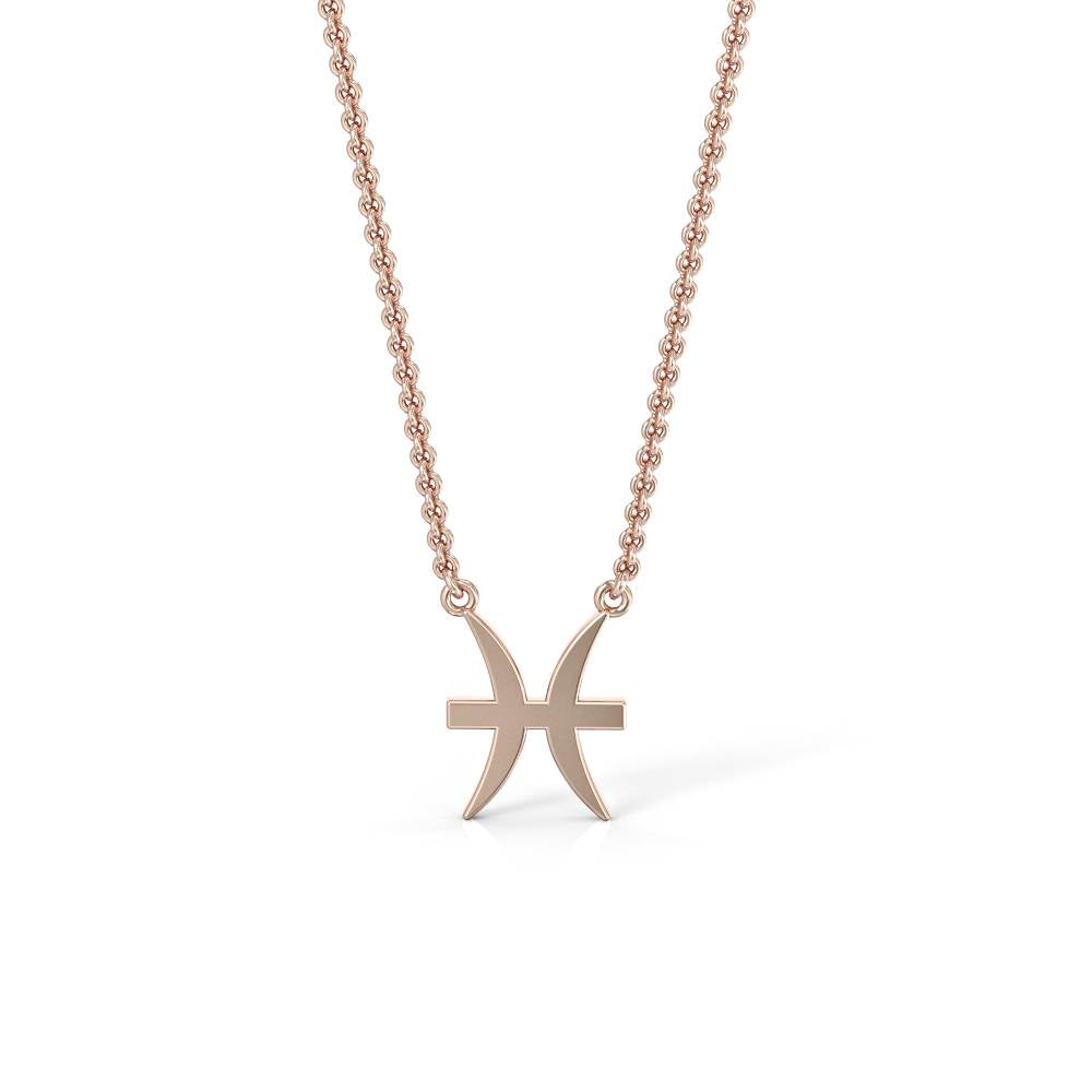 Pisces Zodiac Necklace
