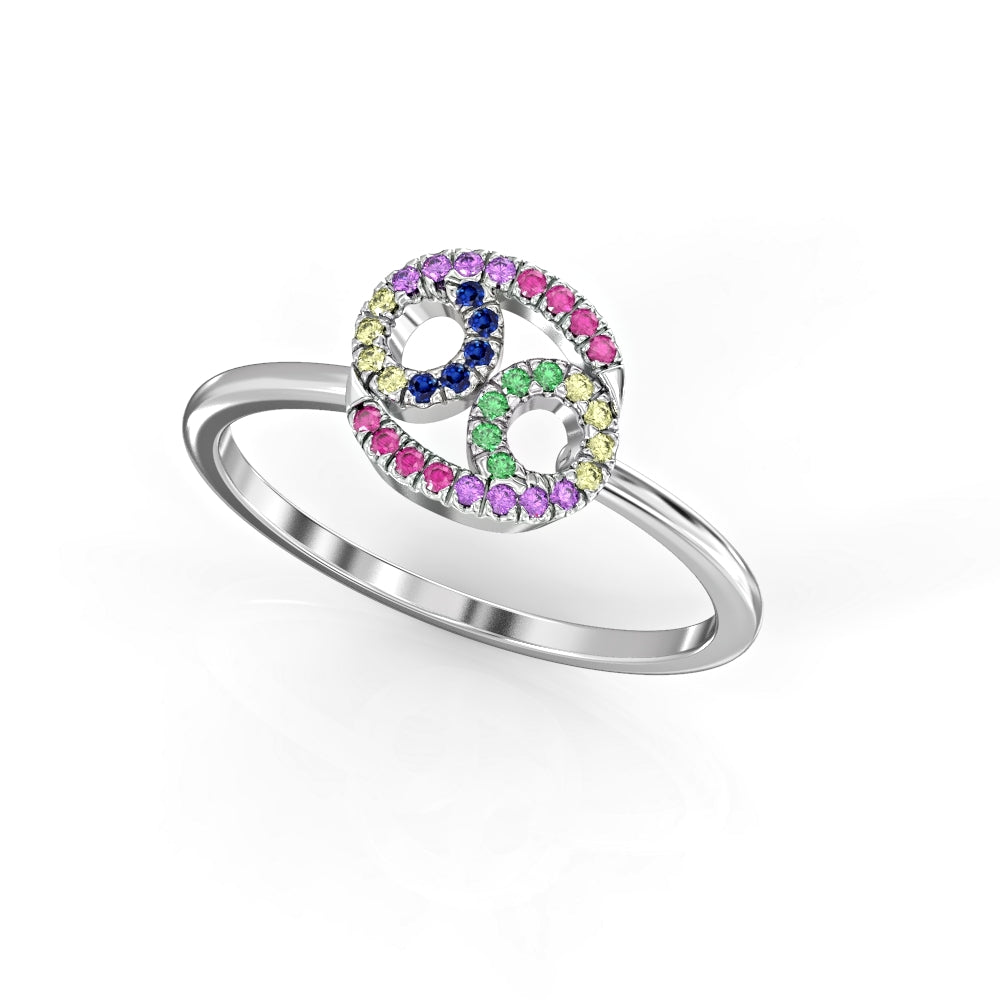 Cancer Zodiac Ring