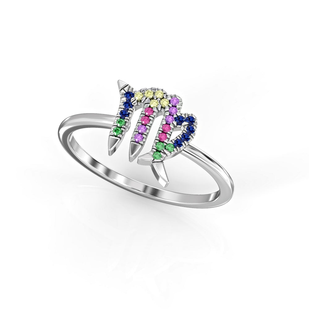 Virgo Zodiac Ring