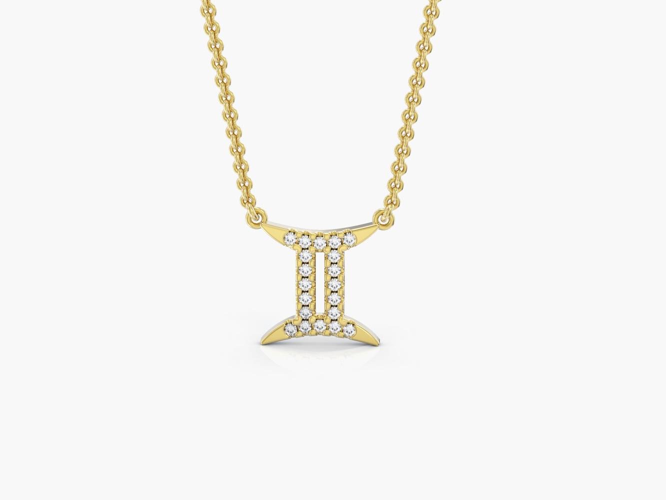 Gemini Zodiac Necklace