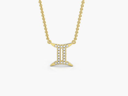 Gemini Zodiac Necklace