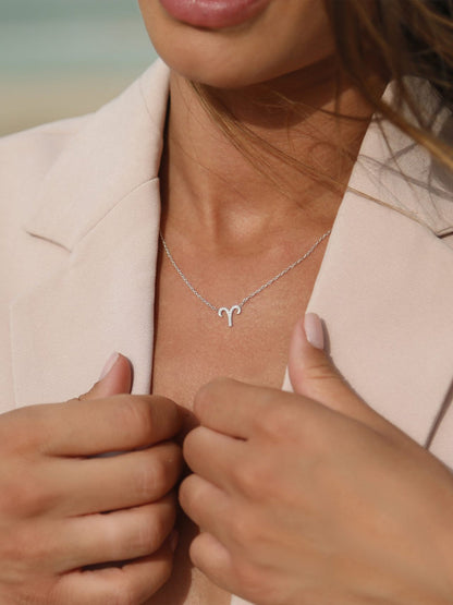 Aries Zodiac Necklace