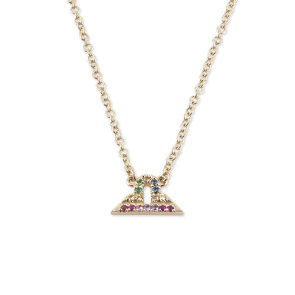 Libra Zodiac Necklace