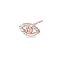 SINGLE EVIL EYE DIAMONDS Earring