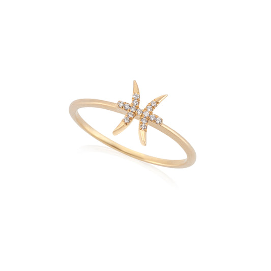 Pisces Zodiac Ring