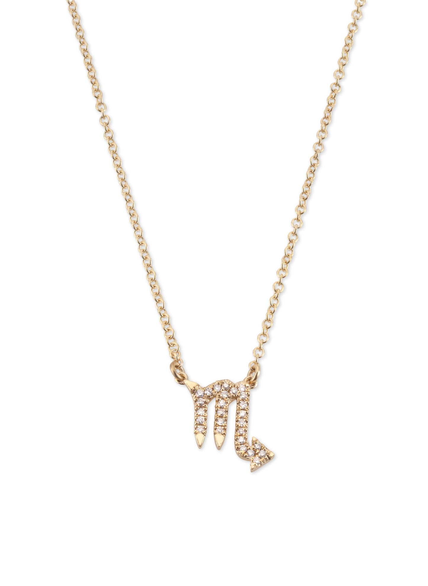 Scorpio Zodiac Necklace