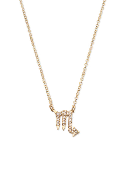 Scorpio Zodiac Necklace