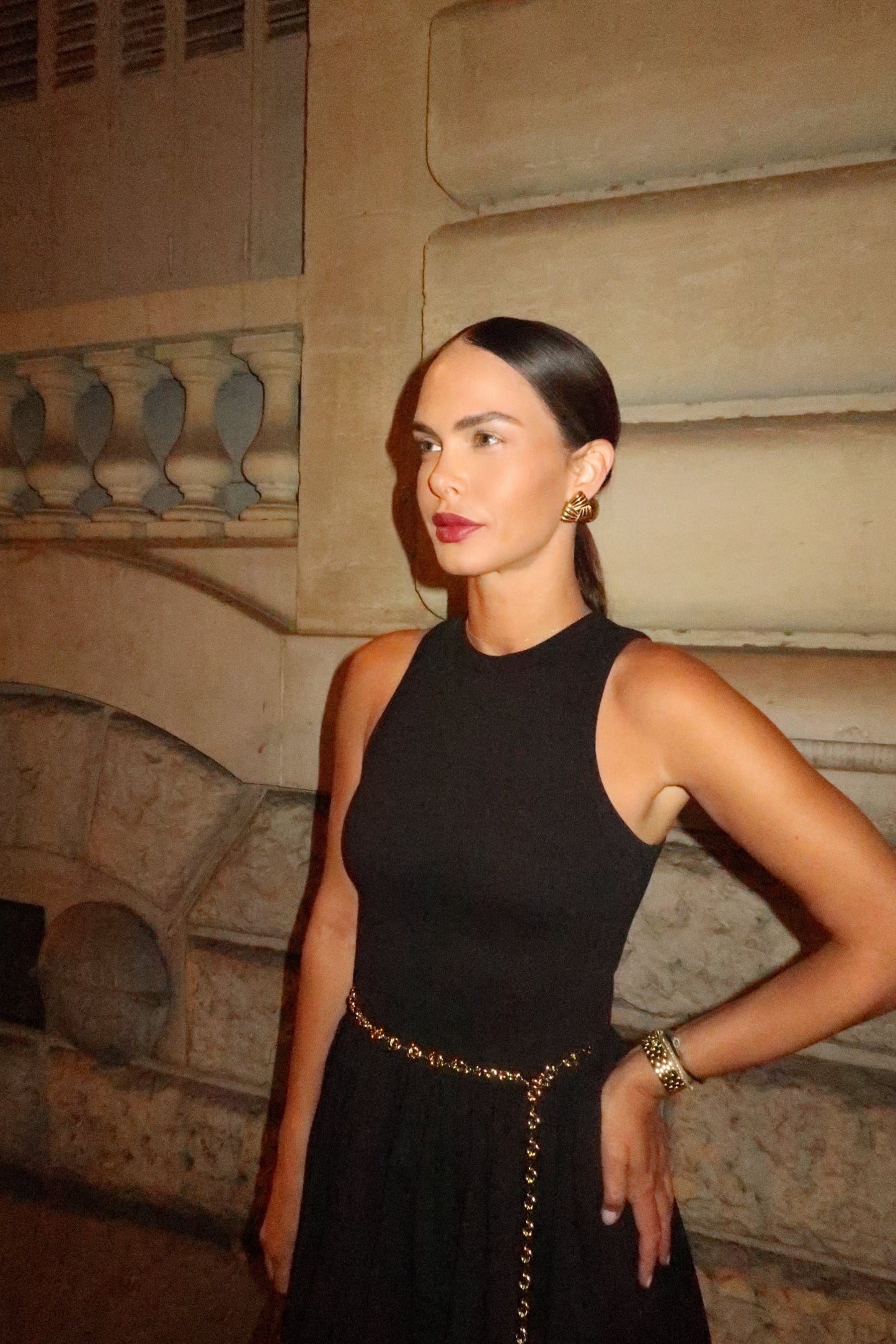 Vintage Triangle Earrings