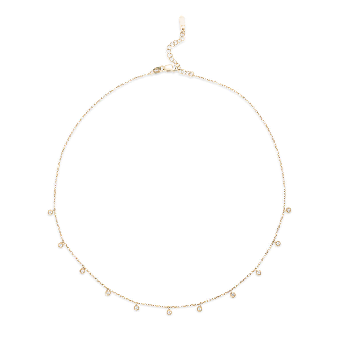 CLASSIC 11 DIAMOND DROPS Necklace