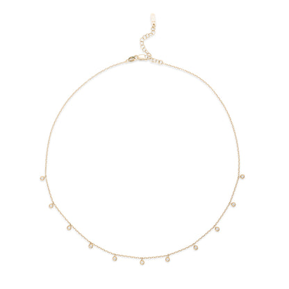 CLASSIC 11 DIAMOND DROPS Necklace