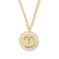 ARIES ZODIAC COIN Necklace