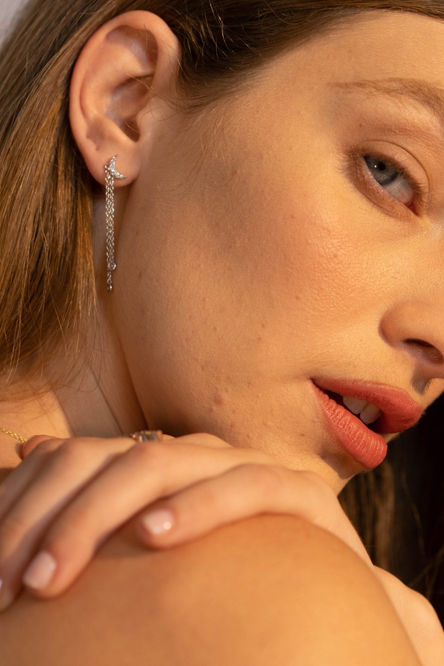 MOON DIAMONDS Earring