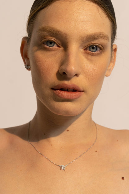 Virgo Zodiac Necklace