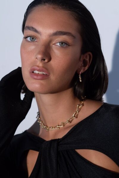 SINGLE MAGIC Black Diamonds Earring