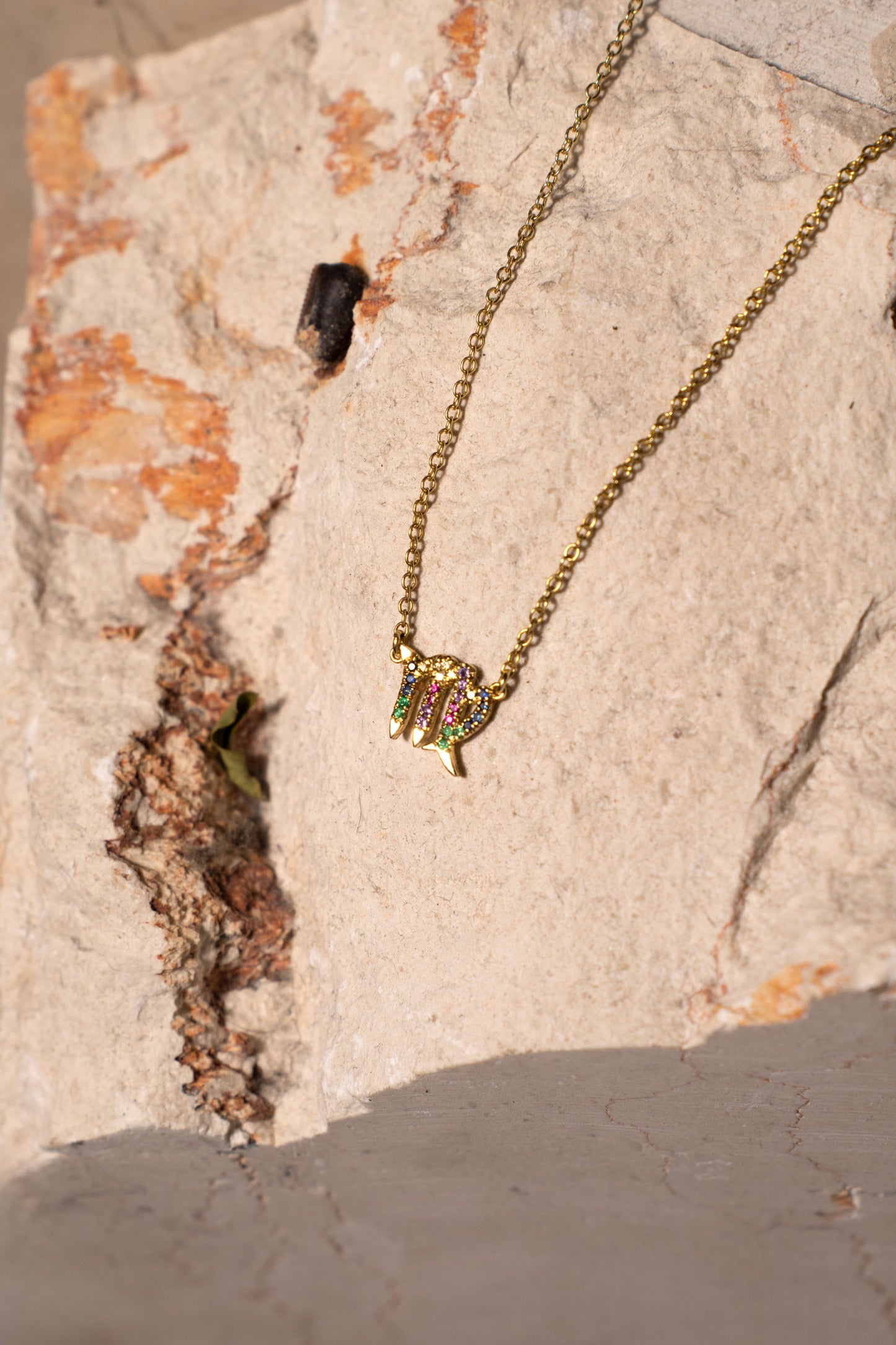 Virgo Zodiac Necklace