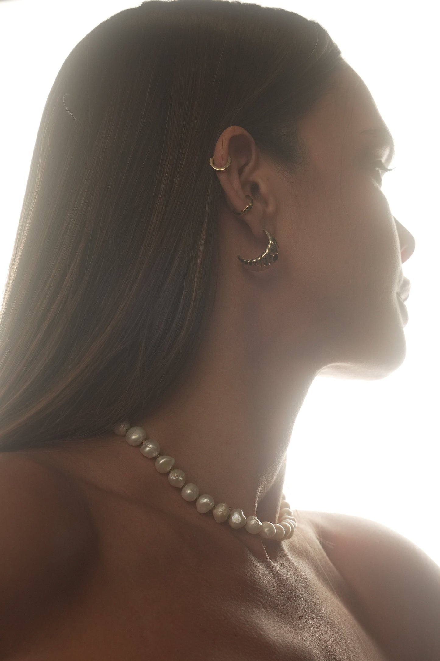 TEXTURED SPINEL Earrings