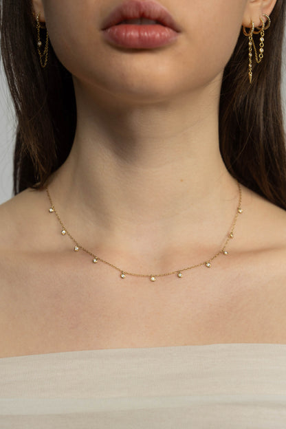 CLASSIC 11 DIAMOND DROPS Necklace