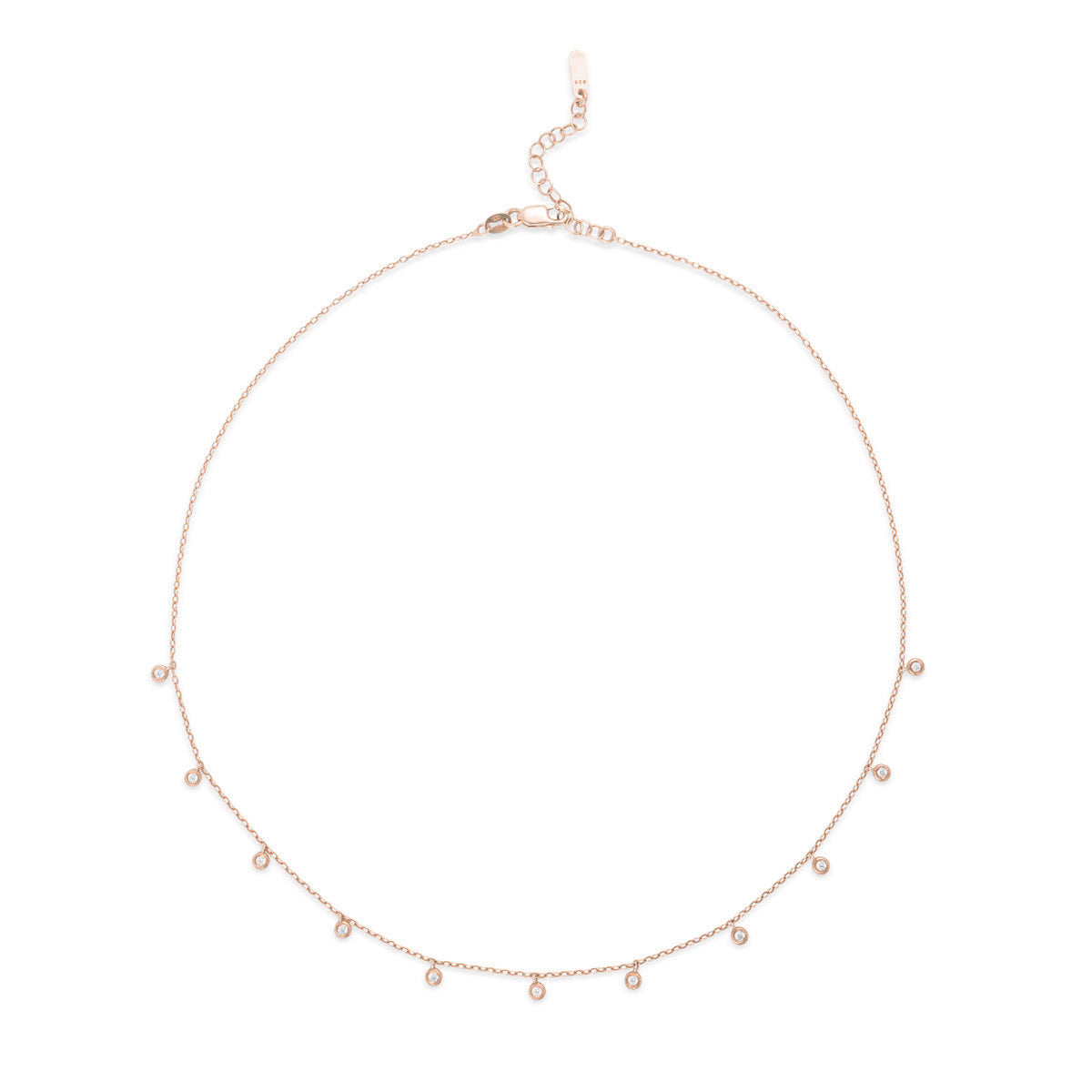 CLASSIC 11 DIAMOND DROPS Necklace