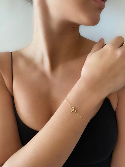 Aries Zodiac Bracelet