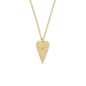 HEART WITH MAGEN DAVID Necklace
