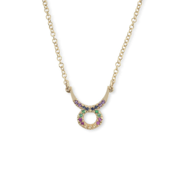 Taurus Zodiac Necklace