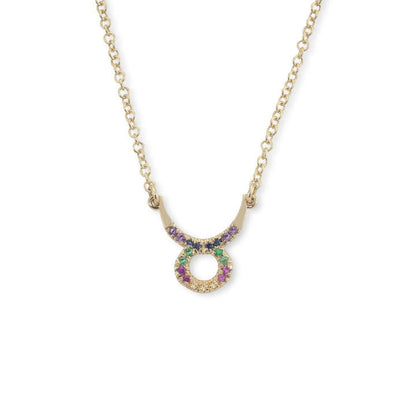 Taurus Zodiac Necklace