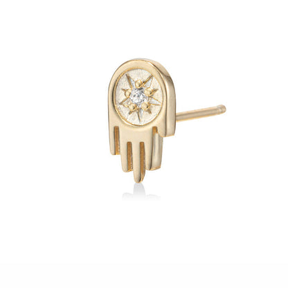 SINGLE HAMSA Earring