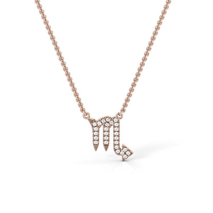 Scorpio Zodiac Necklace
