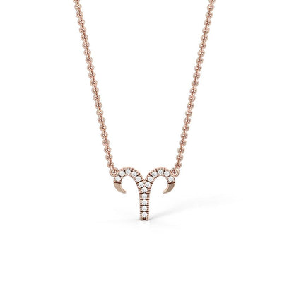 Aries Zodiac Necklace