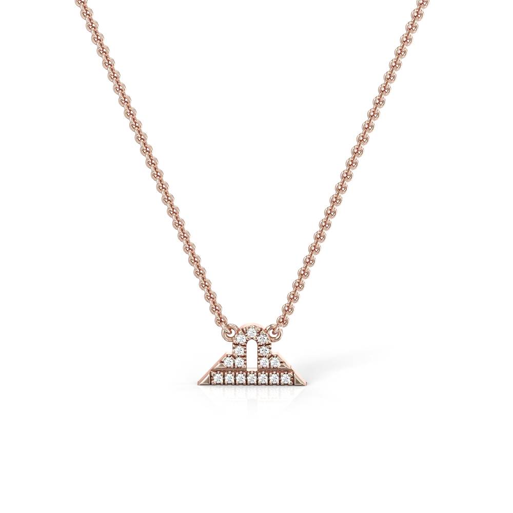Libra Zodiac Necklace
