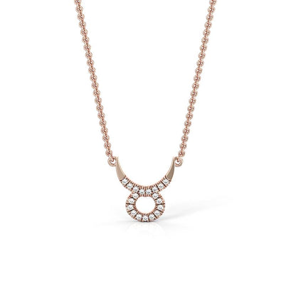 Taurus Zodiac Necklace
