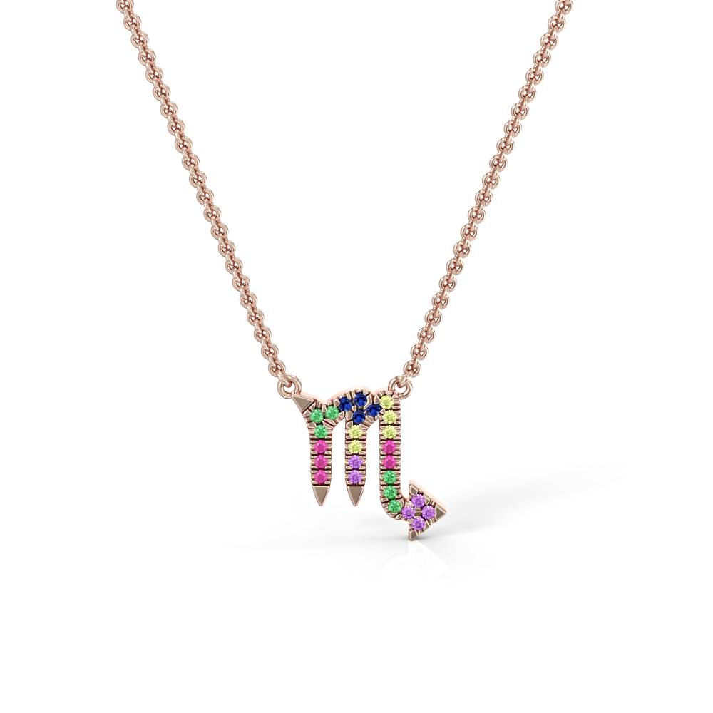 Scorpio Zodiac Necklace