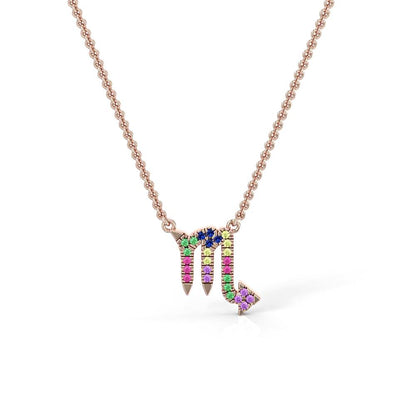 Scorpio Zodiac Necklace