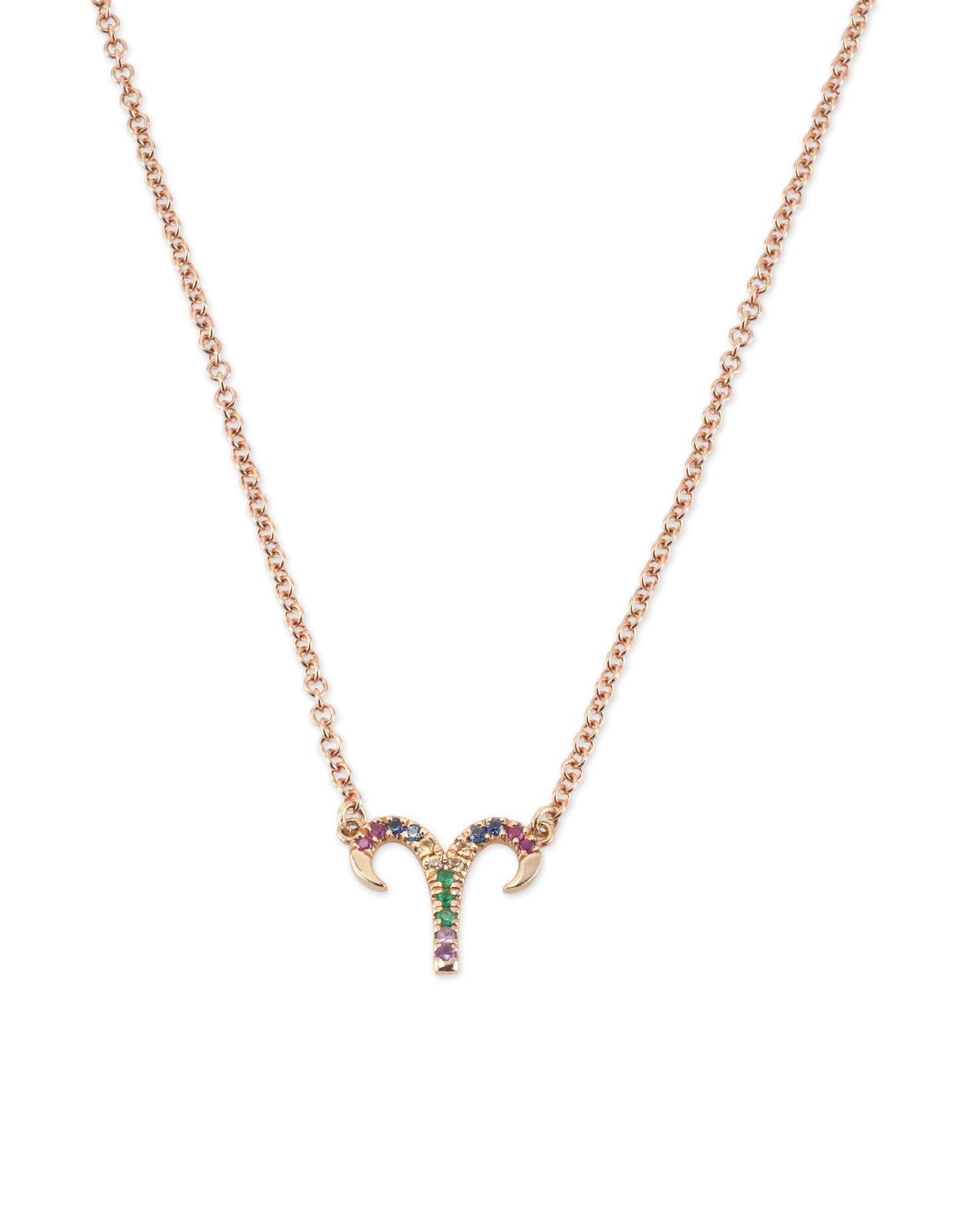 Aries Zodiac Necklace