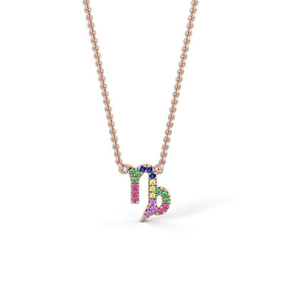 Capricorn Zodiac Necklace