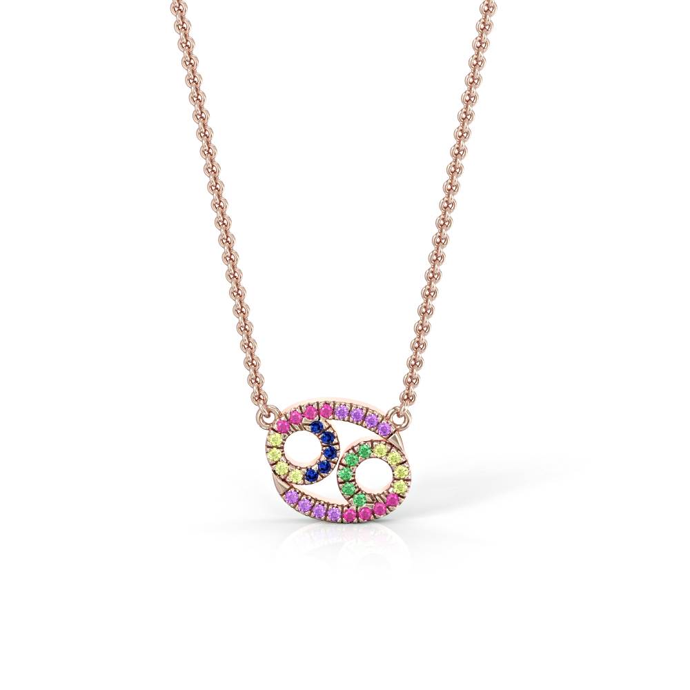 Cancer Zodiac Necklace