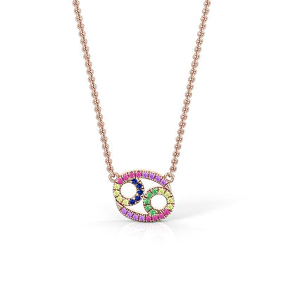 Cancer Zodiac Necklace