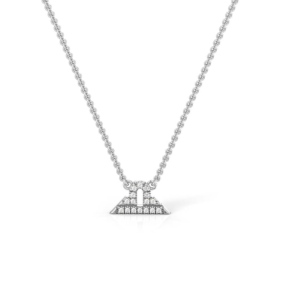 Libra Zodiac Necklace