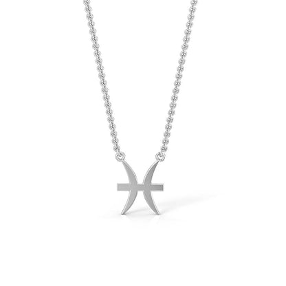 Pisces Zodiac Necklace