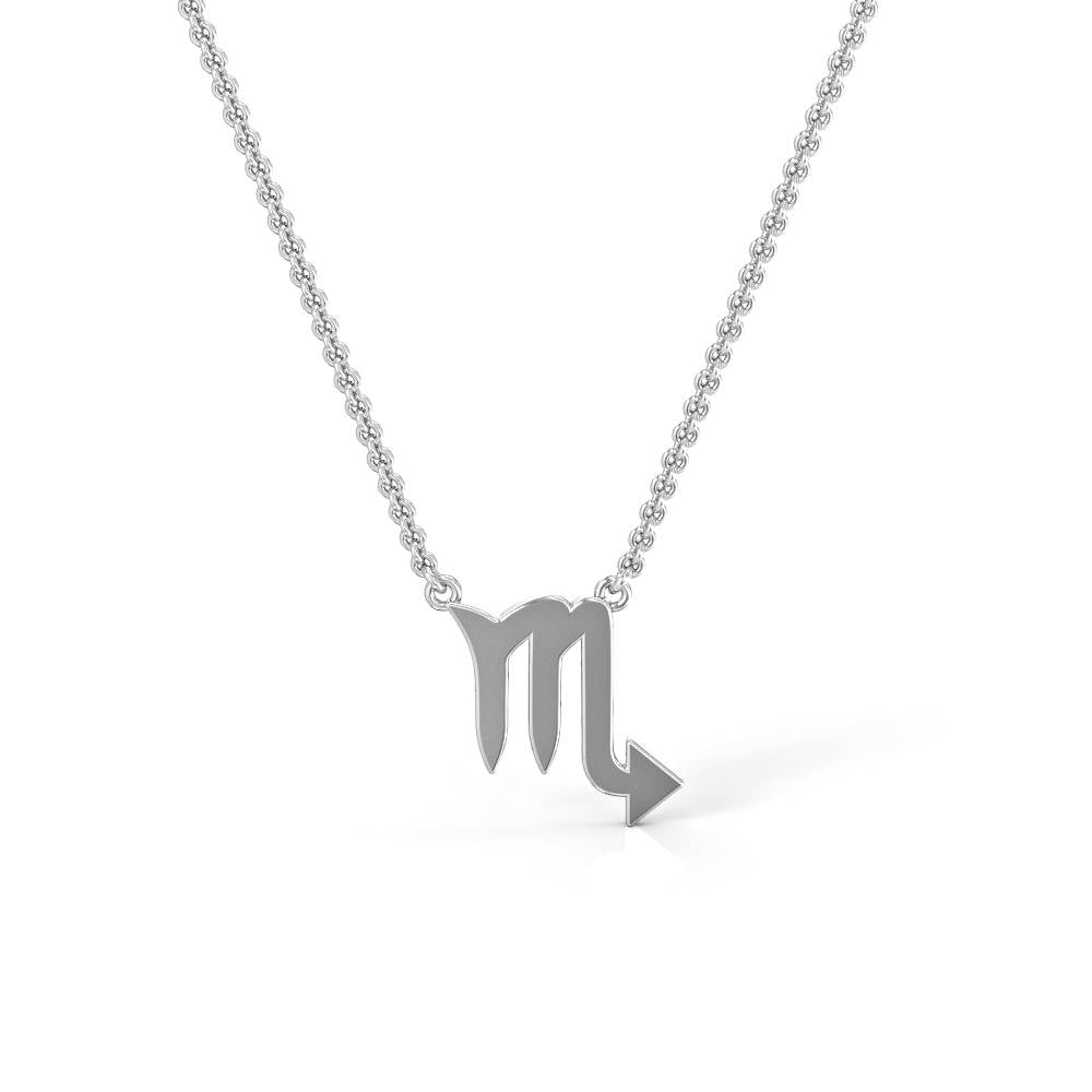 Scorpio Zodiac Necklace