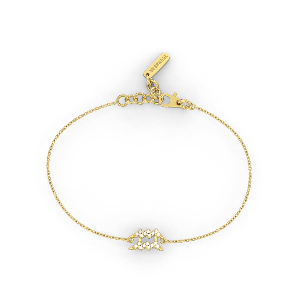 Aquarius Zodiac Bracelet