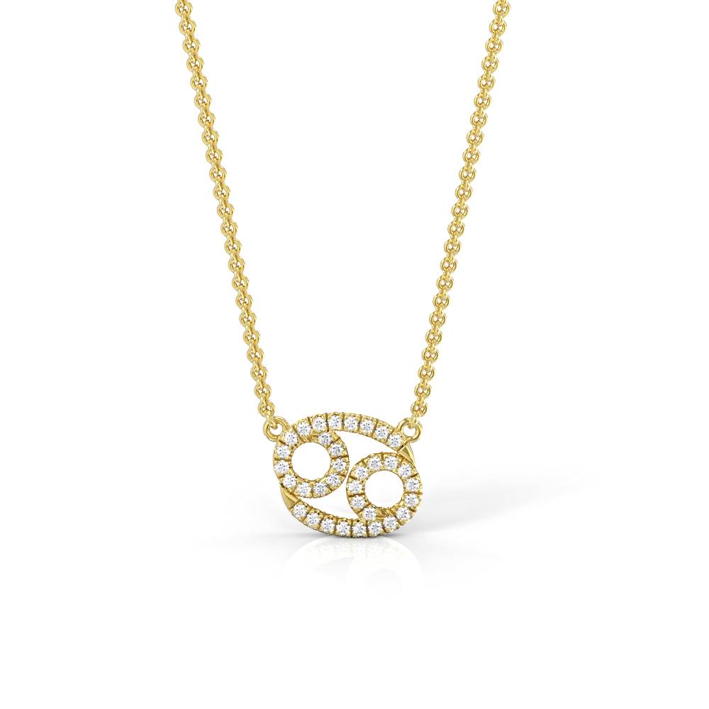 Cancer Zodiac Necklace