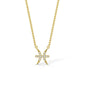Pisces Zodiac Necklace