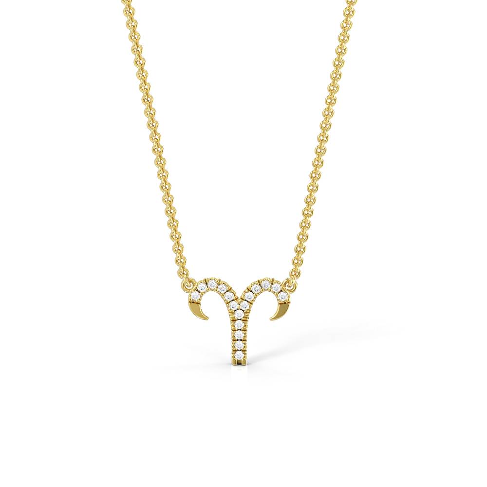 Aries Zodiac Necklace